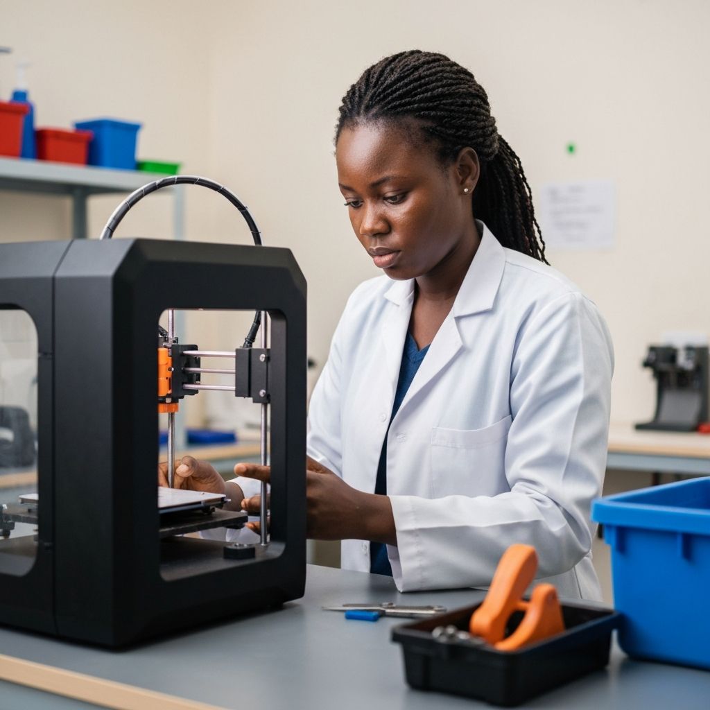 Jane in her workshop